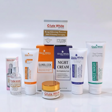 Branded Anti Aging Gluta White Face Whitening Kit