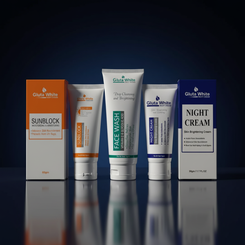 New Gluta White Summer Special Face Whitening Kit